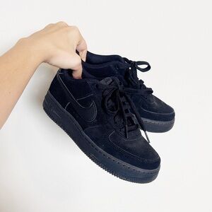 Nike All Black Airforces
